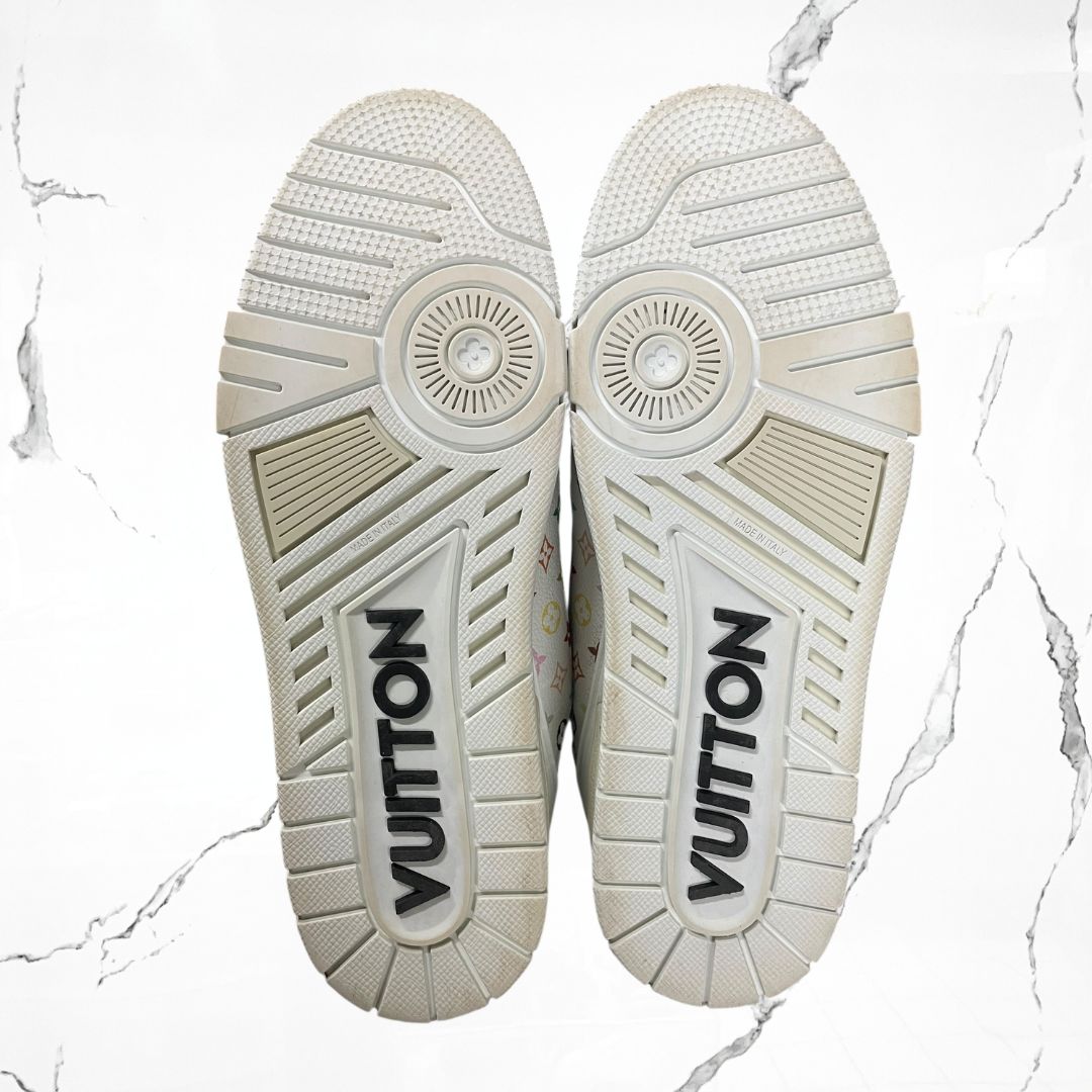 Louis Vuitton Trainer Takashi Murakami White (De Uso) - Urban Utility