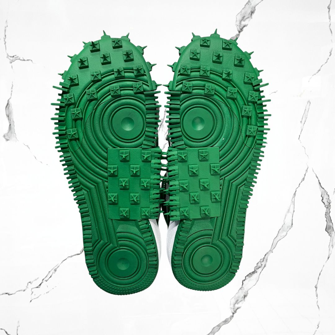 Air Force 1 Mid Off - White Pine Green (De Uso) - Urban Utility