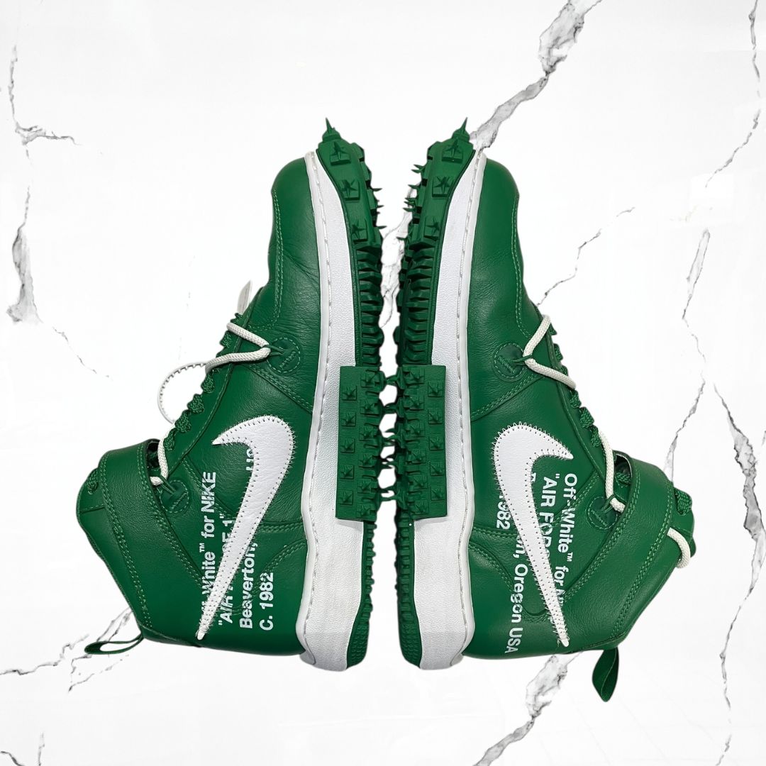Air Force 1 Mid Off - White Pine Green (De Uso) - Urban Utility