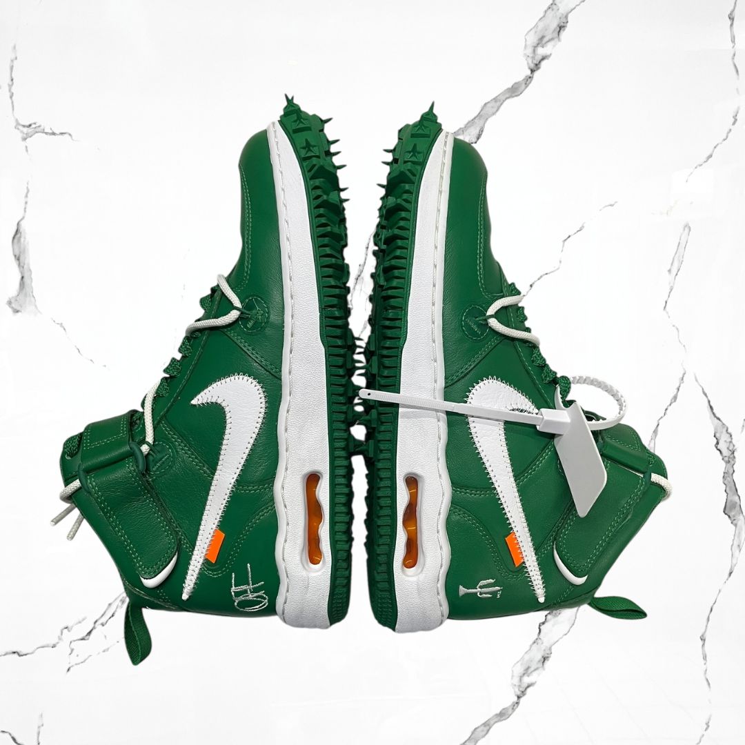 Air Force 1 Mid Off - White Pine Green (De Uso) - Urban Utility