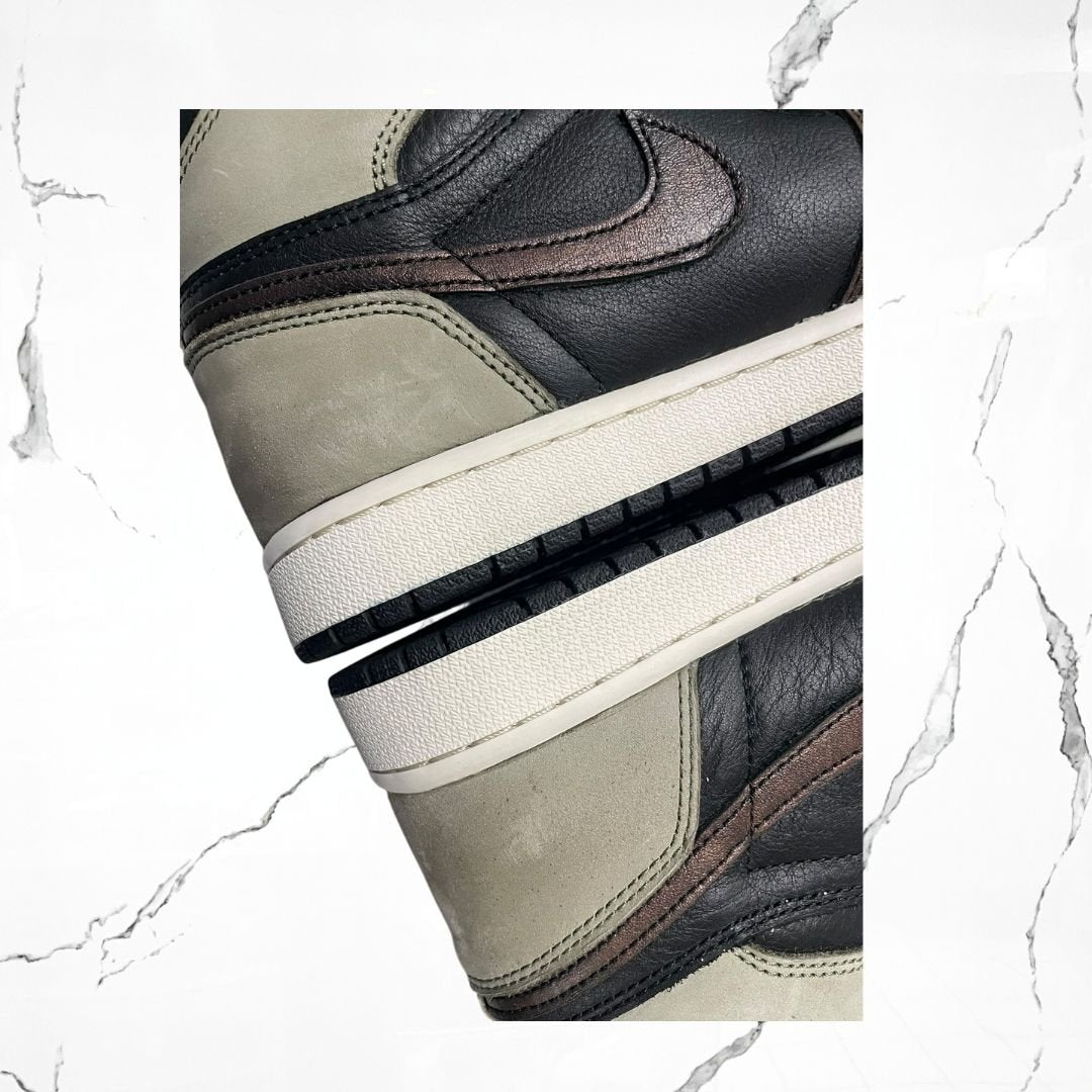 Jordan 1 High Light Army Rust Shadow Patina (De Uso) - Urban Utility