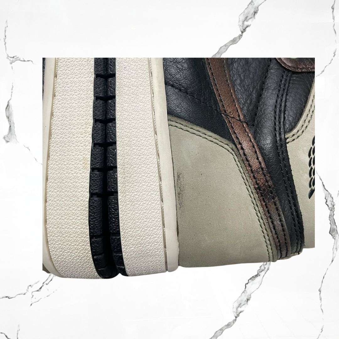 Jordan 1 High Light Army Rust Shadow Patina (De Uso) - Urban Utility