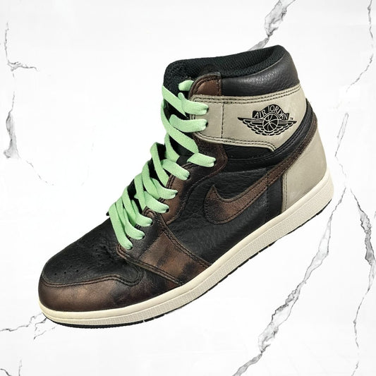 Jordan 1 High Light Army Rust Shadow Patina (De Uso) - Urban Utility