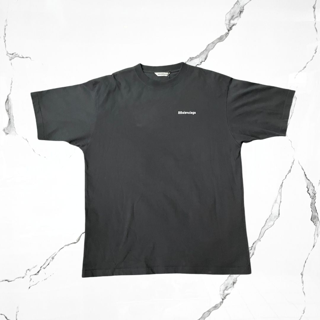 Balenciaga BB Logo Black T-shirt – Urban Utility