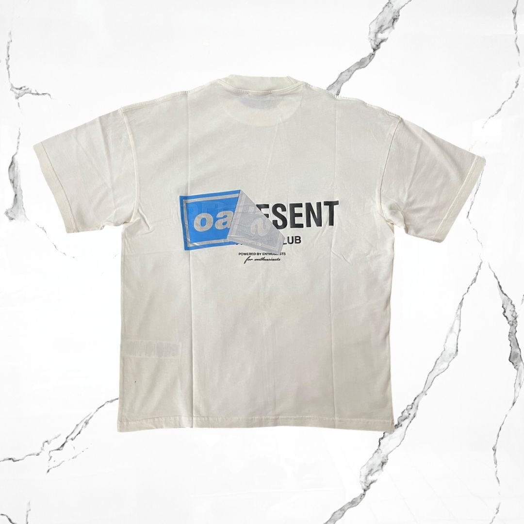 Represent Oasis Owners Club Flat White T-shirt - Urban Utility