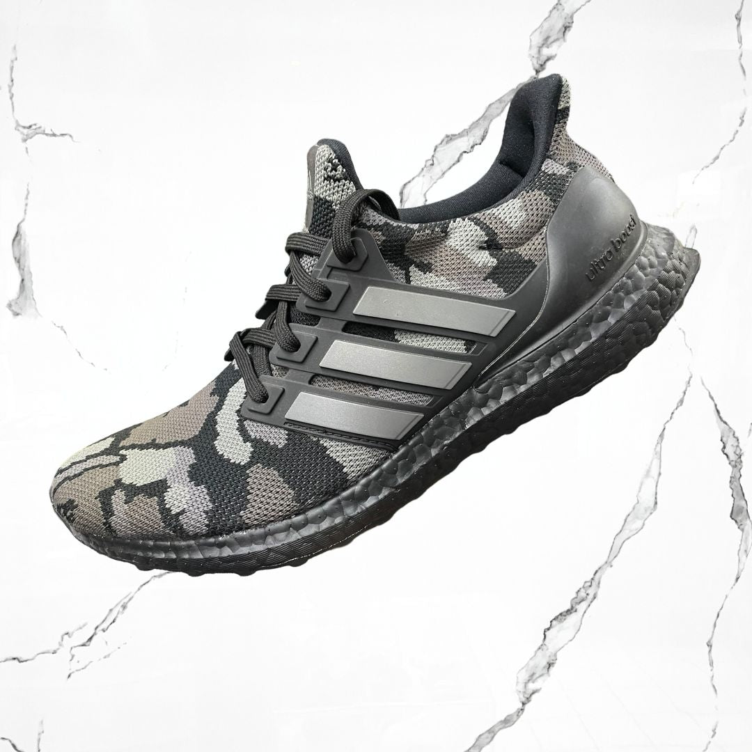 Adidas Ultra Boost 4.0 Bape Camo Black - Urban Utility