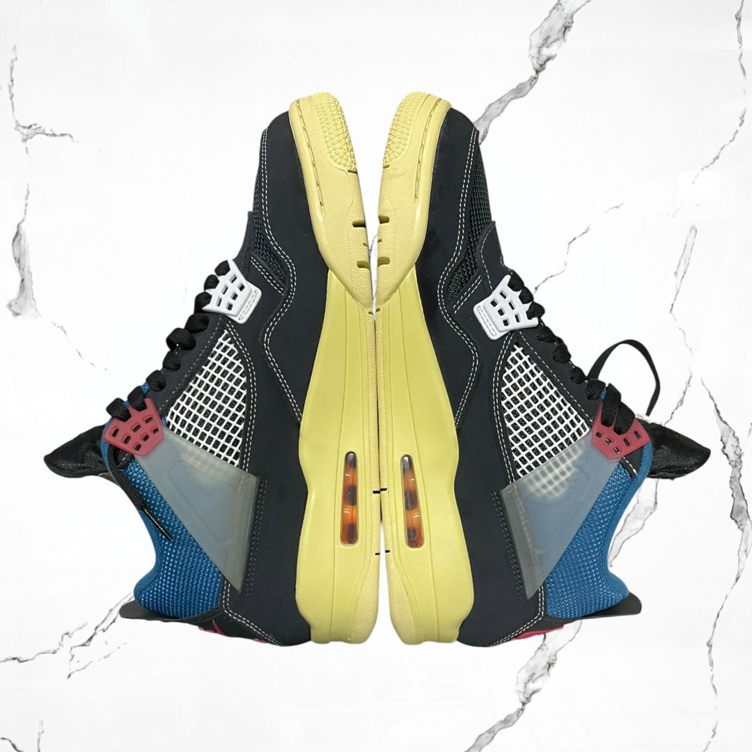 Jordan 4 Union Off Noir (De Uso) - Urban Utility