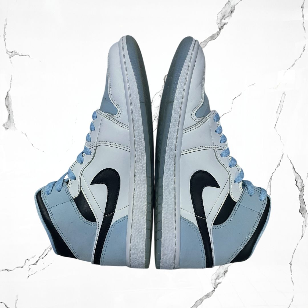 Jordan 1 Mid Ice Blue (2023) (De Uso) - Urban Utility