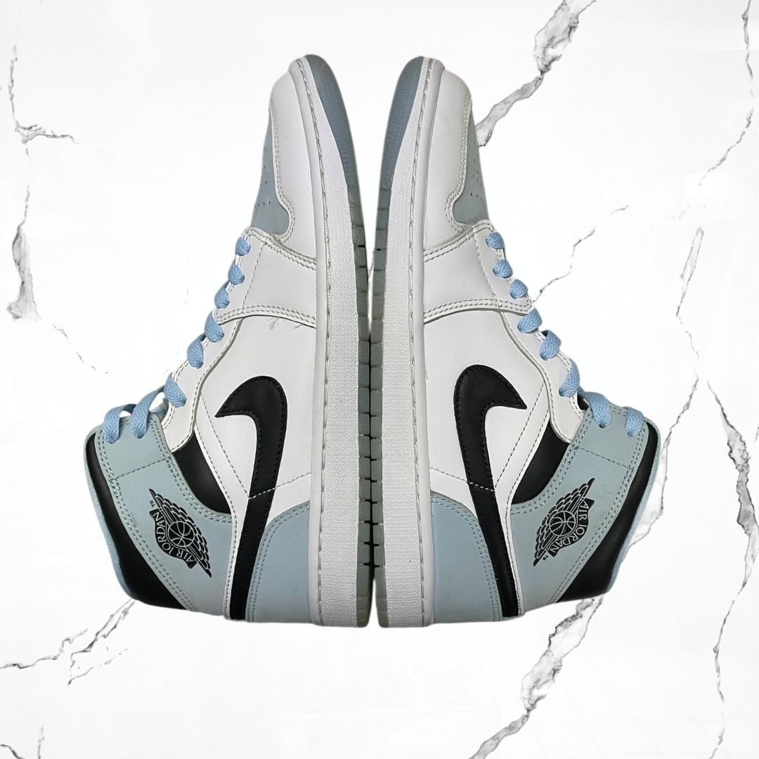 Jordan 1 Mid Ice Blue (2023) (De Uso) - Urban Utility