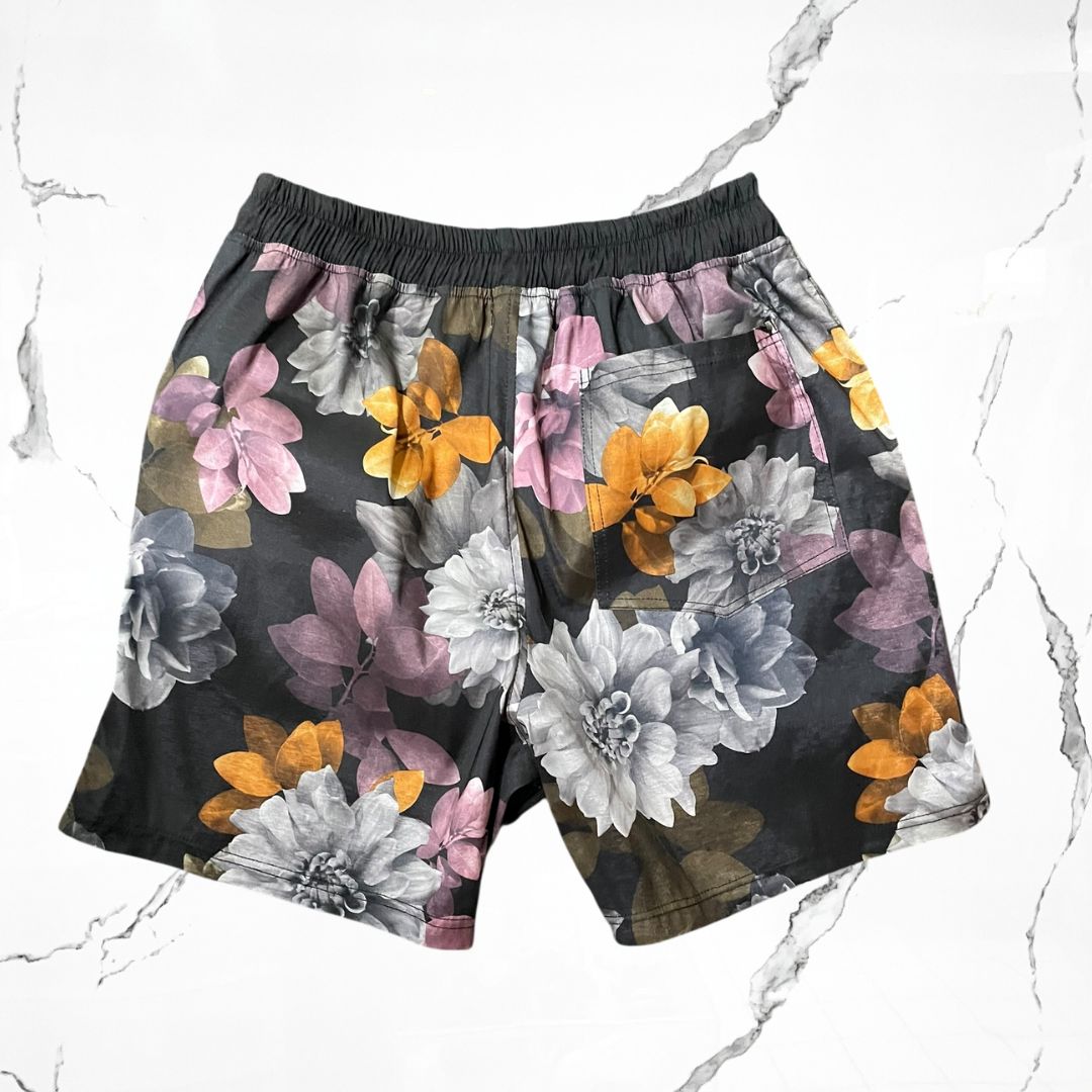 Crowstar Nylon Floral Short - Urban Utility