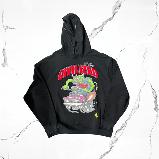 Civilized Cant Keep Up? Too Bad Hoodie - Urban Utility