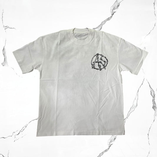 All Saints Anatomica SS Crew Optic White T-shirts - Urban Utility