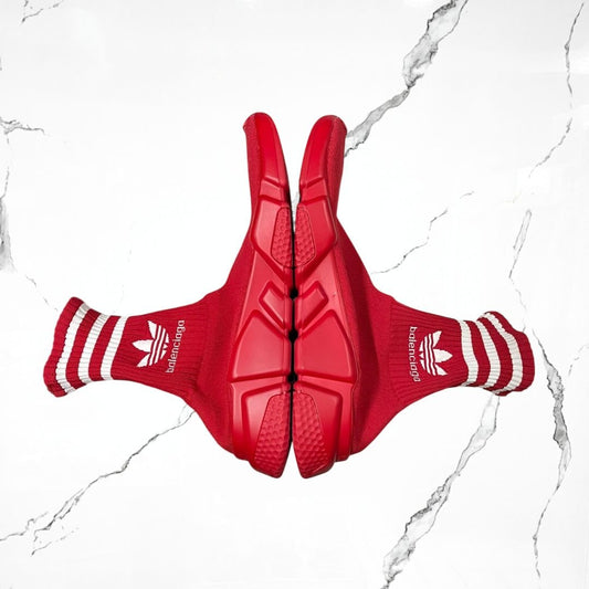 Balenciaga x Adidas Speed High Red White (De Uso) - Urban Utility