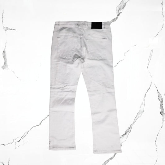 Highet G Bootcut White Jeans - Urban Utility