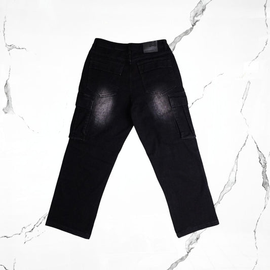 Highest G Baggy Black Jeans - Urban Utility