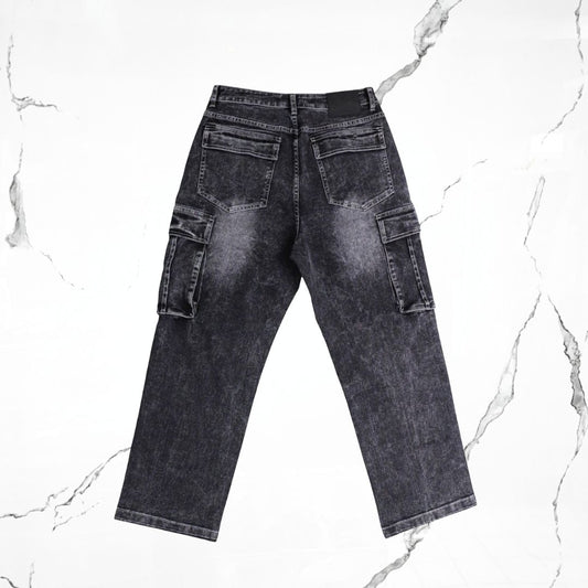 Highest G Baggy Gray Cargo - Urban Utility