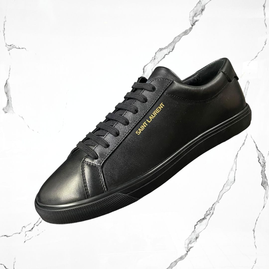 Saint Laurent Andy Low Top Black - Urban Utility