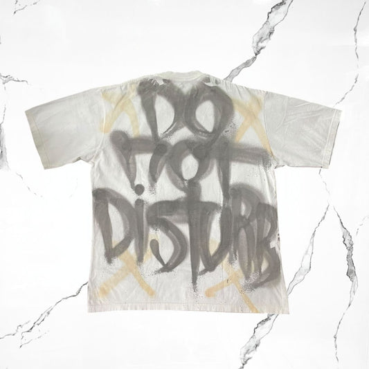 Perpetua Do not Disturb Soft White T-shirt - Urban Utility