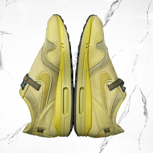 Nike Air Max 1 Travis Scott Cactus Jack Saturn Gold (De Uso)