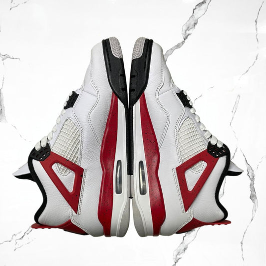 Jordan 4 Red Cement (De Uso)