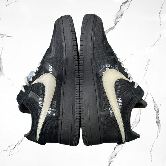 Nike Air Force 1 Low Off - White Black White (De Uso) - Urban Utility