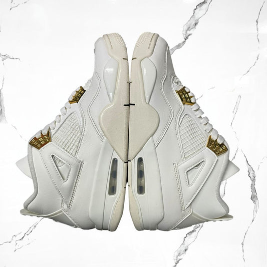 Jordan 4 Metallic Gold (W) (De Uso) - Urban Utility