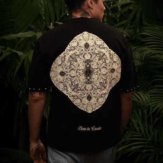 Utility Nana's Black Cream T-Shirt - Urban Utility