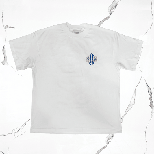 Utility Con Mucho Amor Pegasus White Blue T-Shirt - Urban Utility