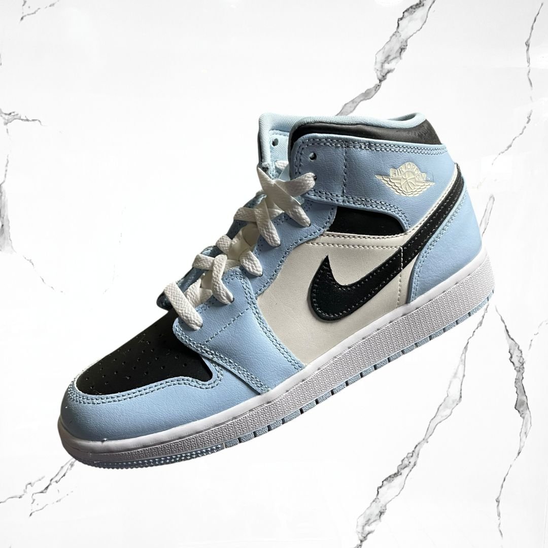 Jordan 1 Mid Ice Blue (GS) – Urban Utility