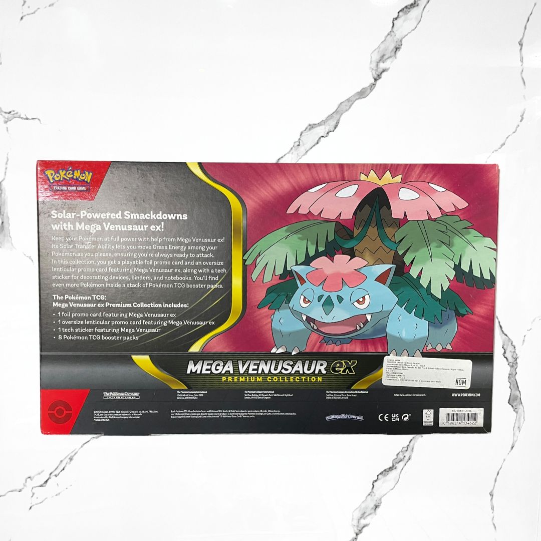 Pokémon Trading Card Game Mega Venusaur ex Premium Collection - Urban Utility