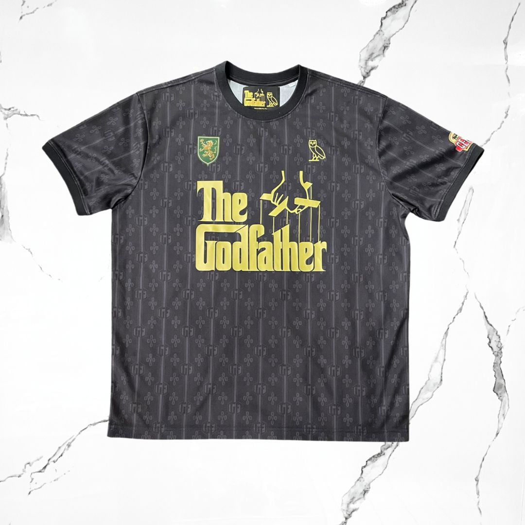 OVO x The Godfather Soccer Black Jersey (De Uso) - Urban Utility