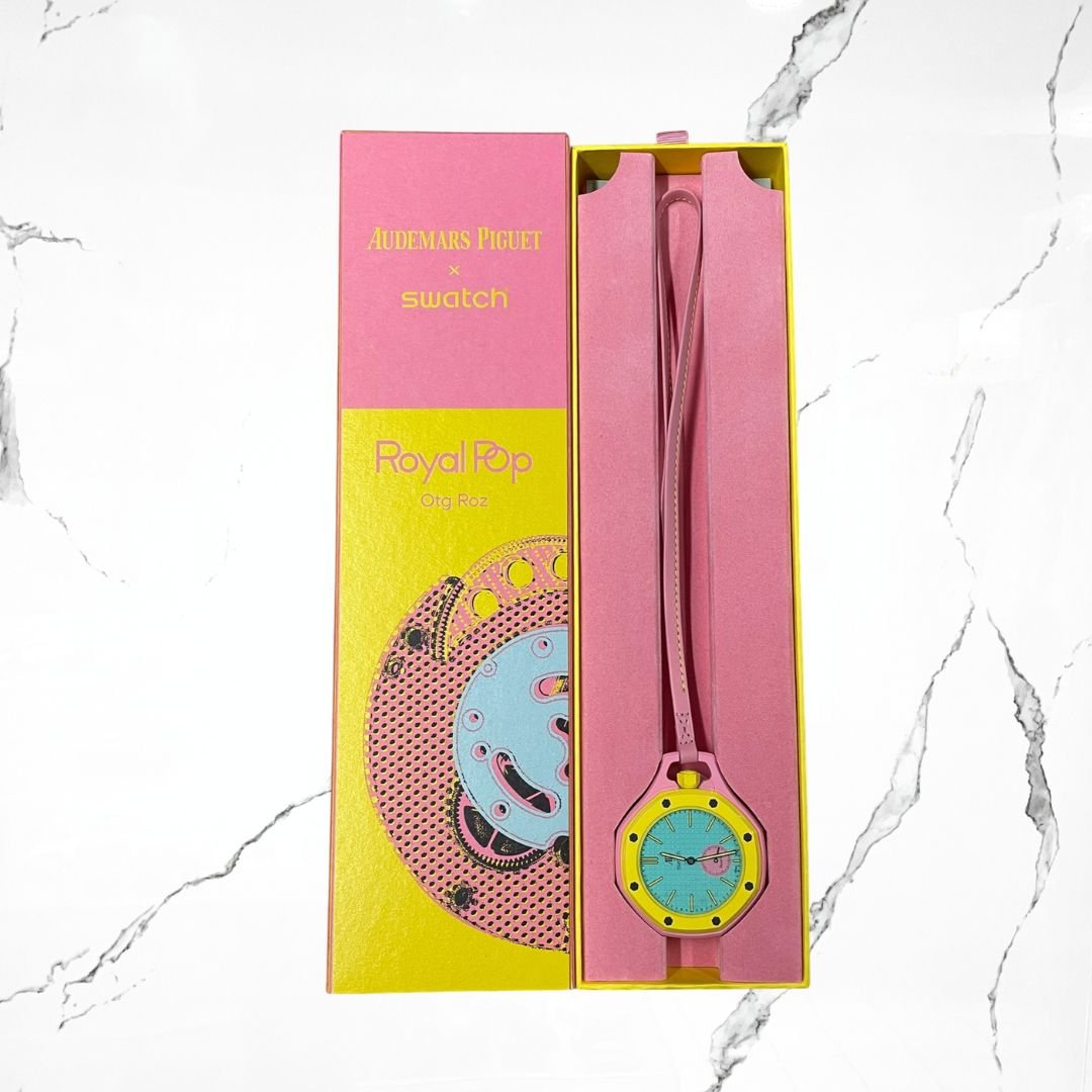 Swatch x Audemars Piguet AP Bioceramic Royal Pop Otg Roz - Urban Utility