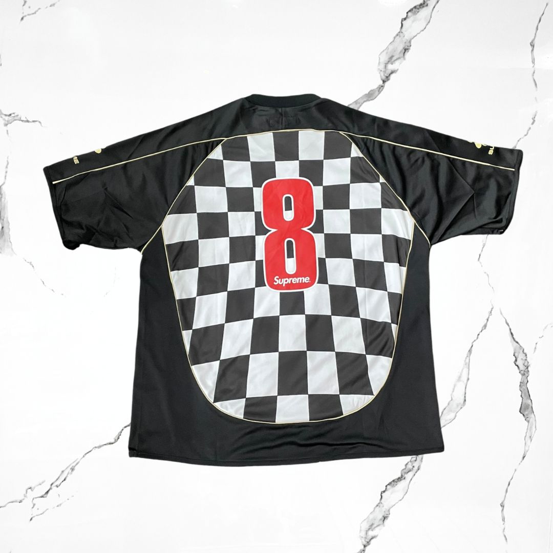 Supreme Checkerboard Soccer Black Jersey - Urban Utility