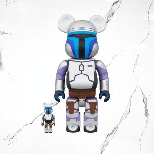 Bearbrick x Star Wars Jango Fett (Geonosis Ver.) 100% & 400% - Urban Utility