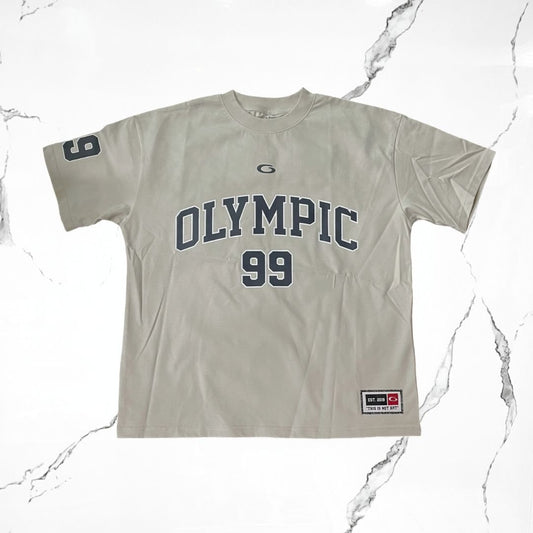 Olympic Worldwide 99 Beige T-shirt - Urban Utility