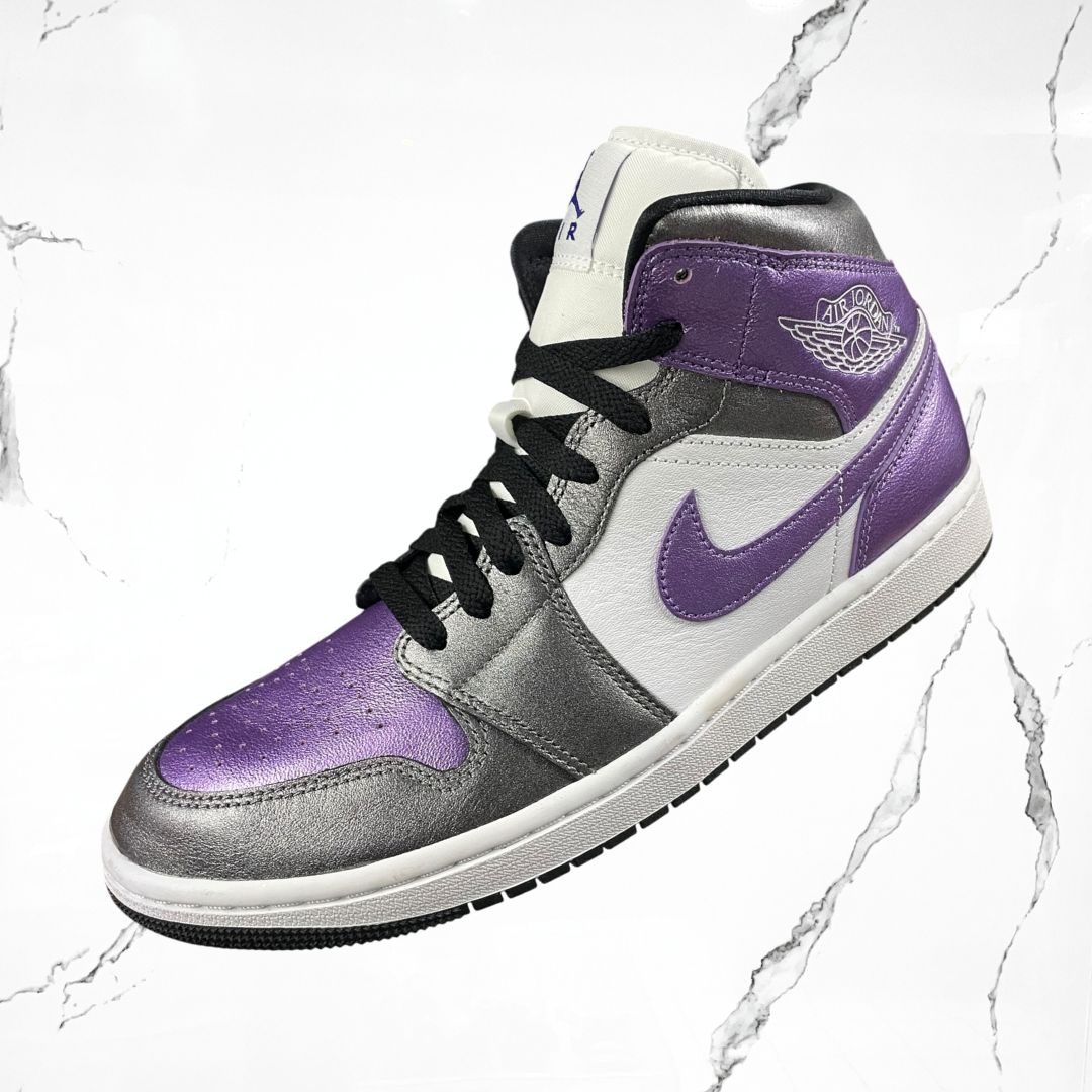 Jordan 1 Mid Metallic Purple