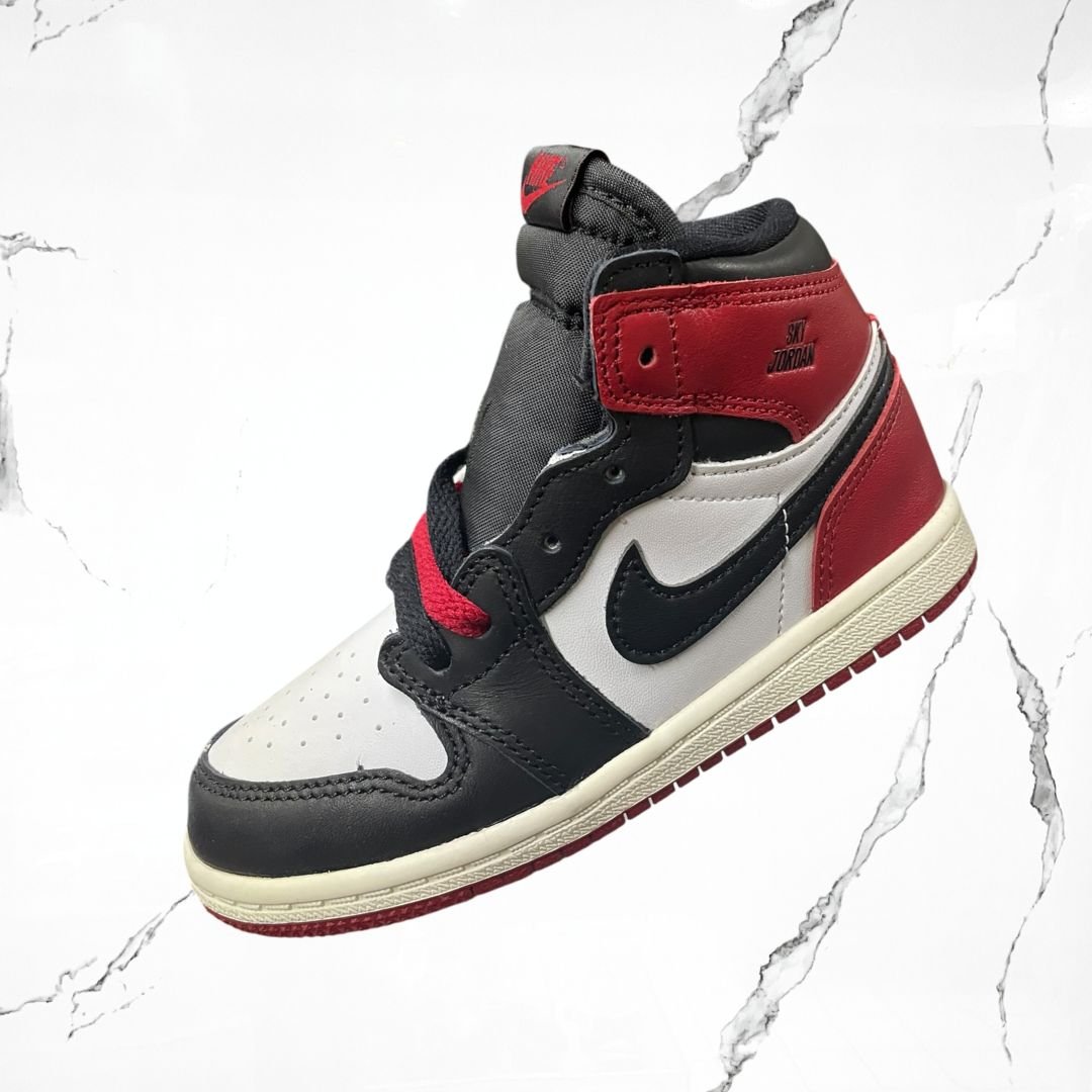 Jordan 1 Retro High OG Black Toe Reimagined (KIDS) - Urban Utility