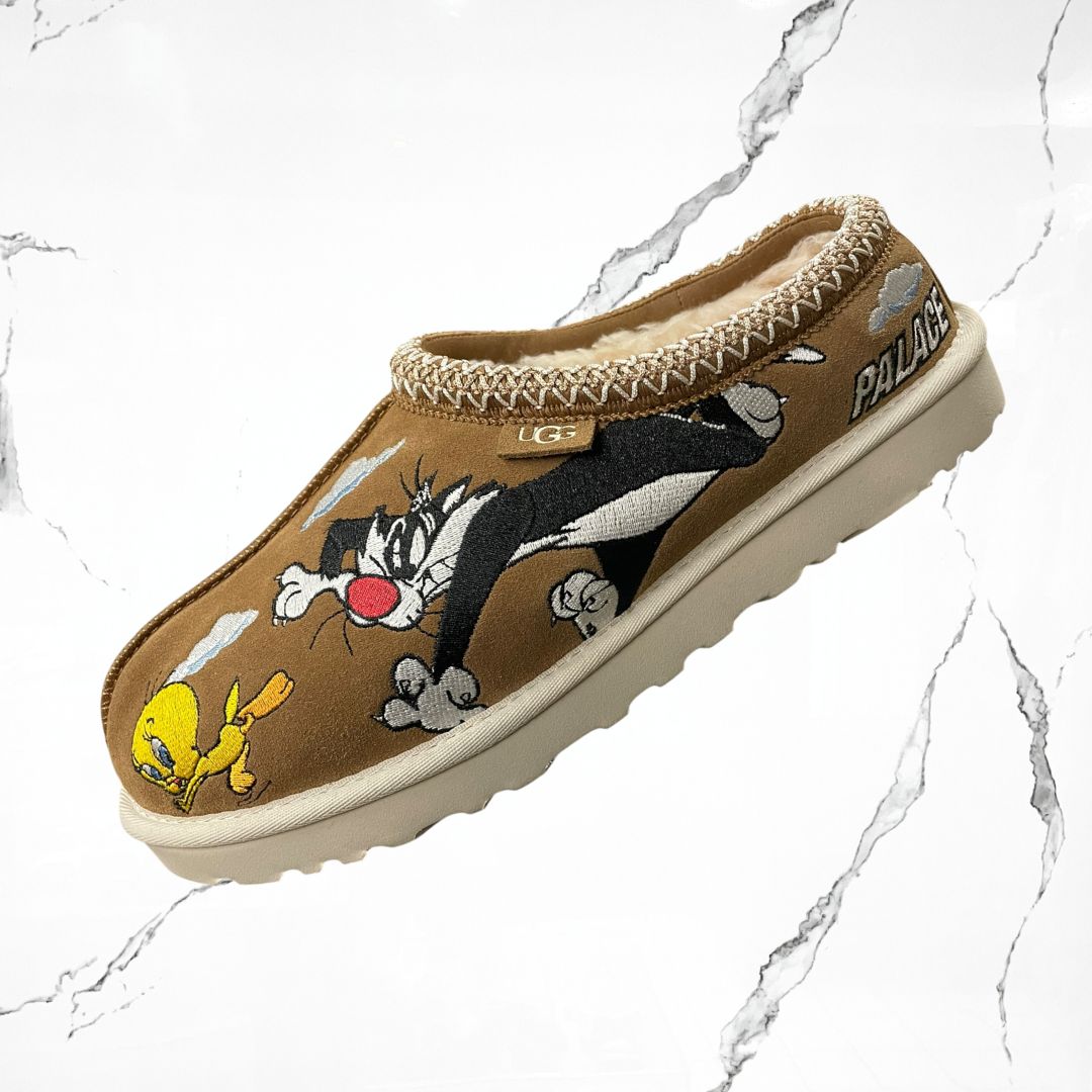 UGG Tasman Slipper Palace x Looney Tunes Chestnut