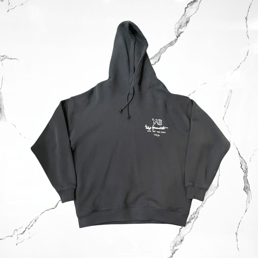 Adidas Y3 Black Hoodie