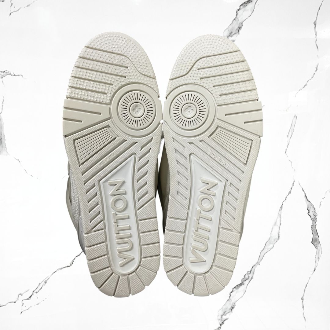 Louis Vuitton Skate White Cream (De Uso)