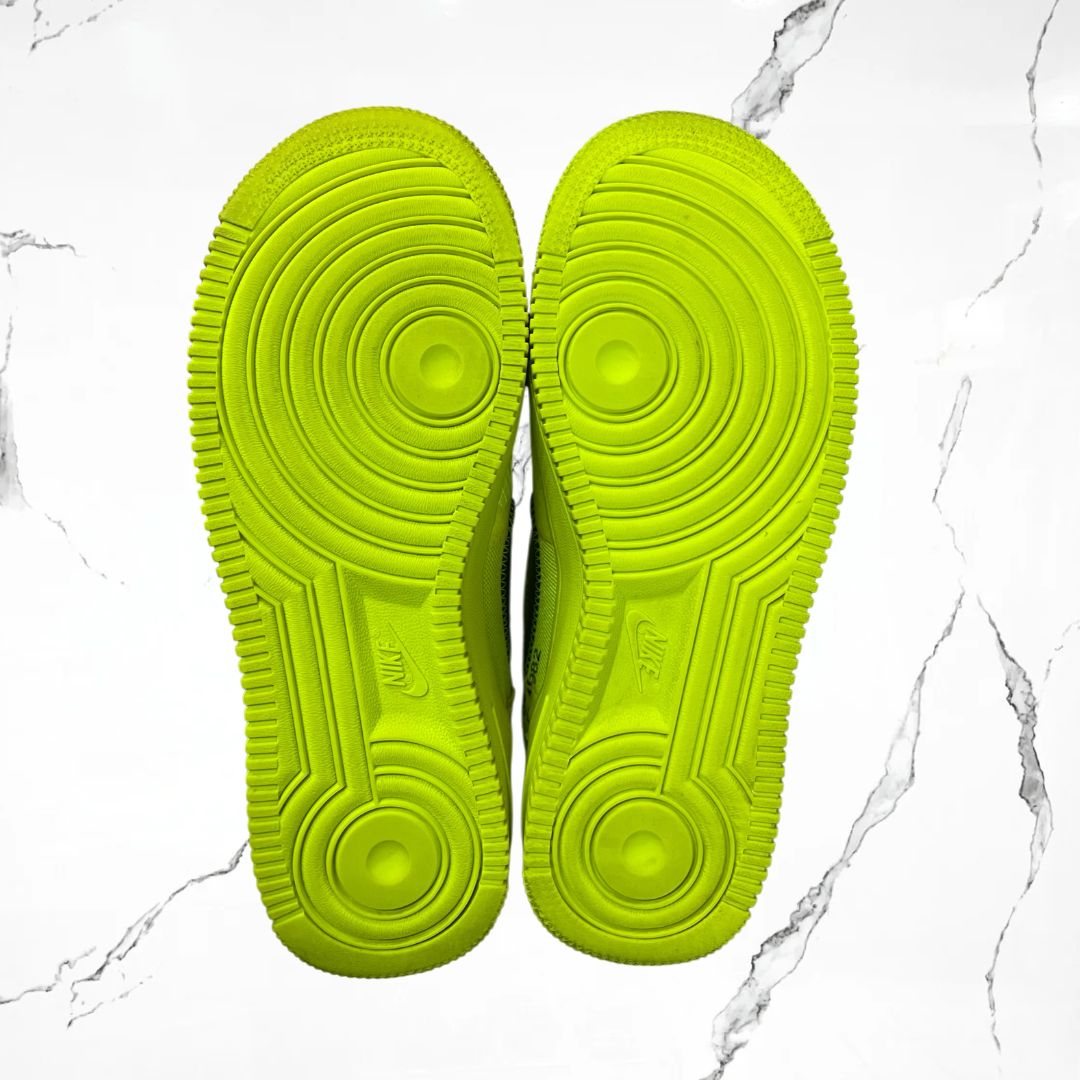 Nike Air Force 1 Low Off-White Volt (De Uso)