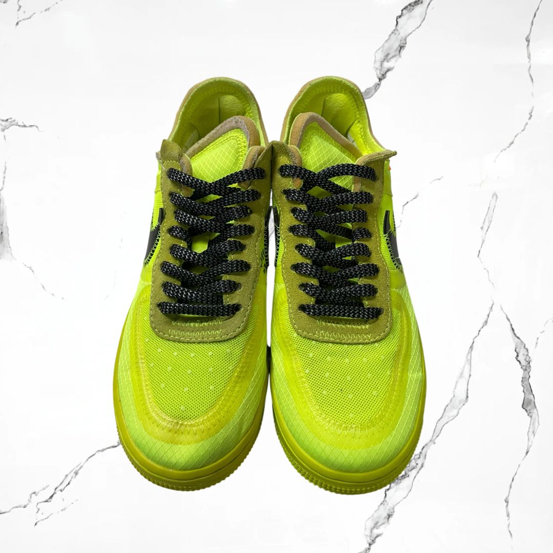 Nike Air Force 1 Low Off-White Volt (De Uso)