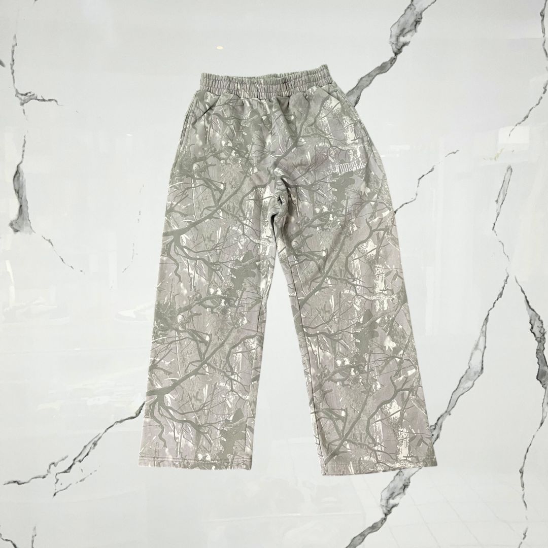 YoungLA Tree Camo Baggy Sweats Tan Tree Camo Pants