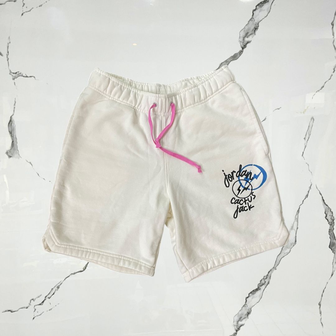 Travis Scott x Jordan x Fragment Shorts White - Urban Utility