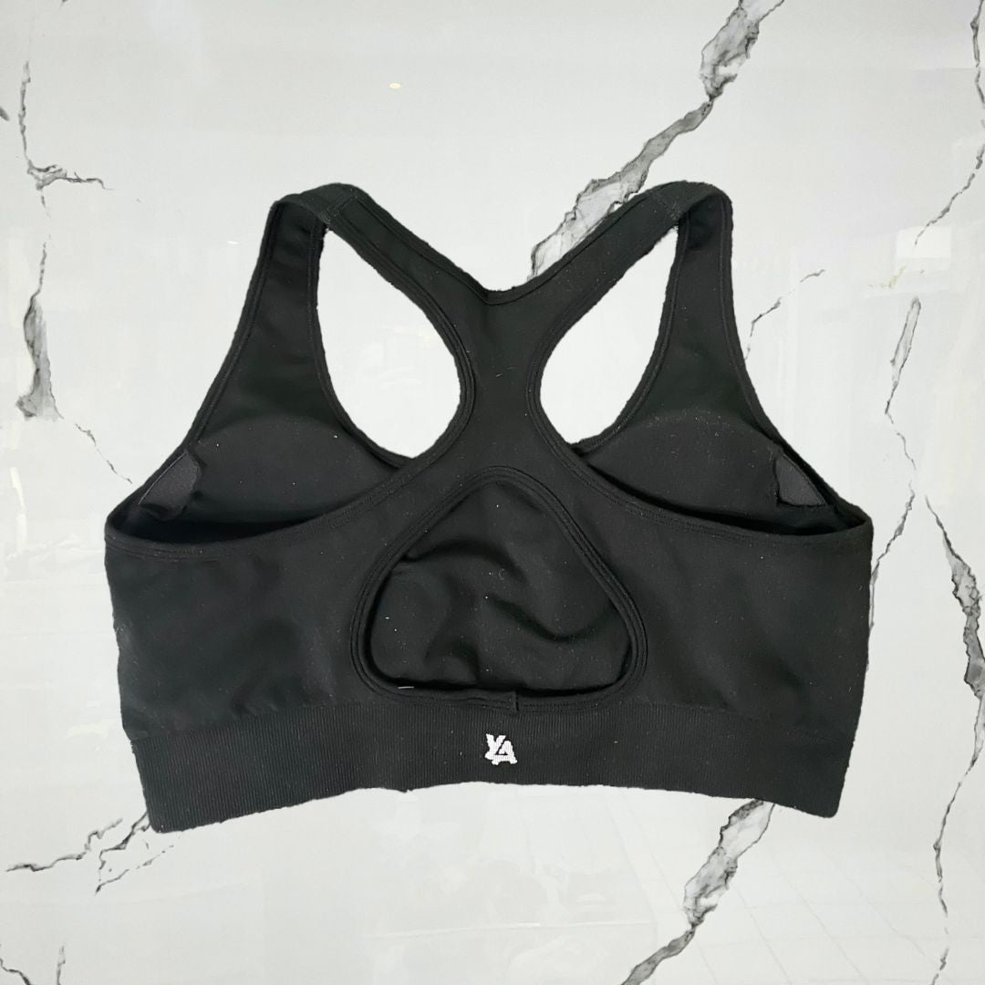 YoungLA Legacy Seamless Bra Black Top
