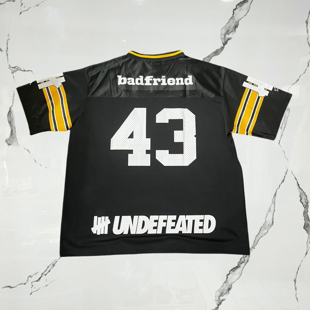 Undefeated x Badfriend Football Black Jersey - Urban Utility