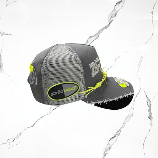 Pálida Trucker Hat Air Max Grey Neon Cap - Urban Utility
