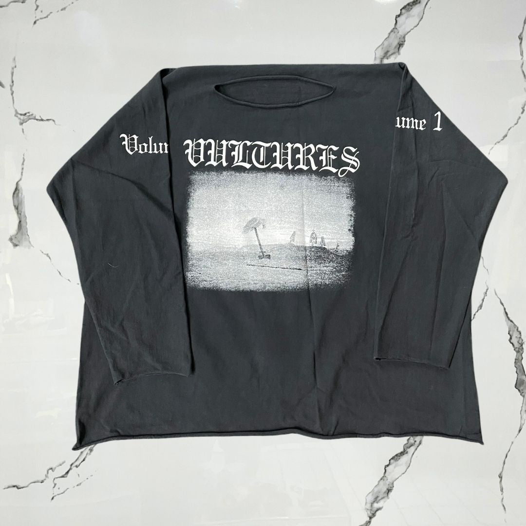 Yeezy Vultures Black Long Sleeve