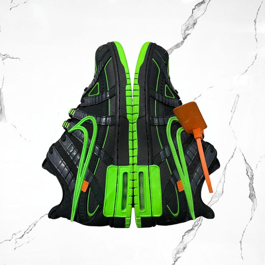 Nike Air Rubber Dunk Off - White Green Strike (De Uso) - Urban Utility