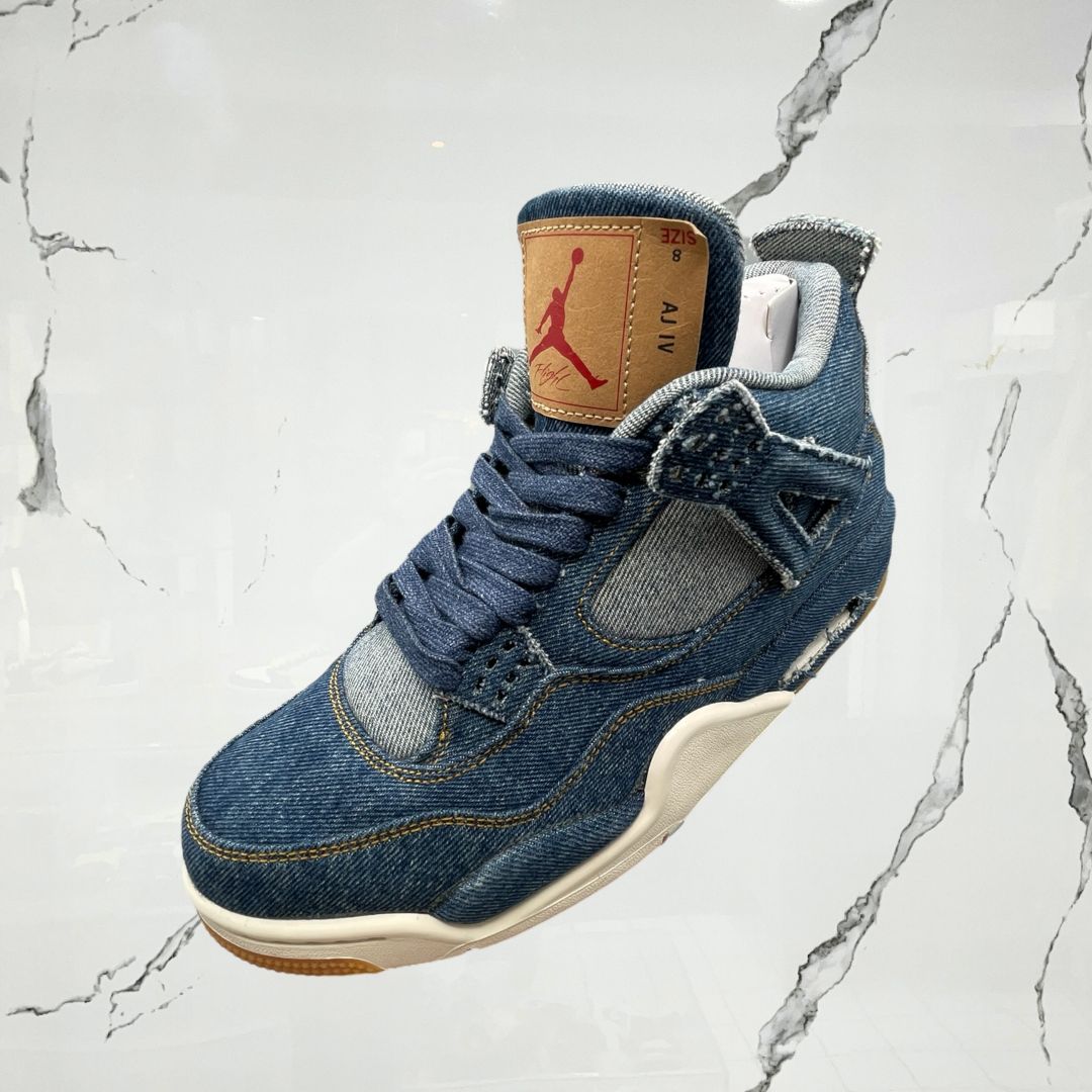 Jordan 4 x Levi's Denim Blue (De Uso) - Urban Utility
